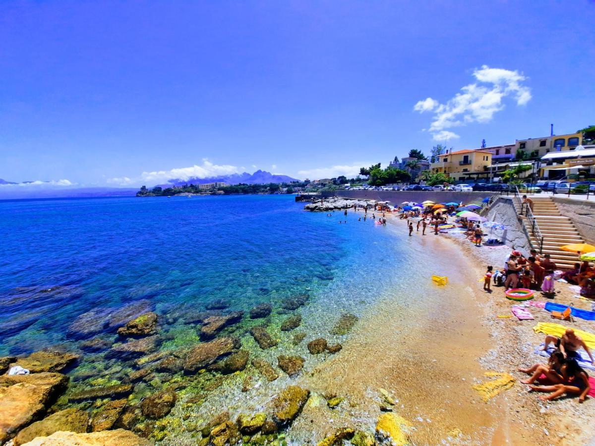 Seafront House Gabbiano Azzurro Leilighet Santa Flavia Eksteriør bilde