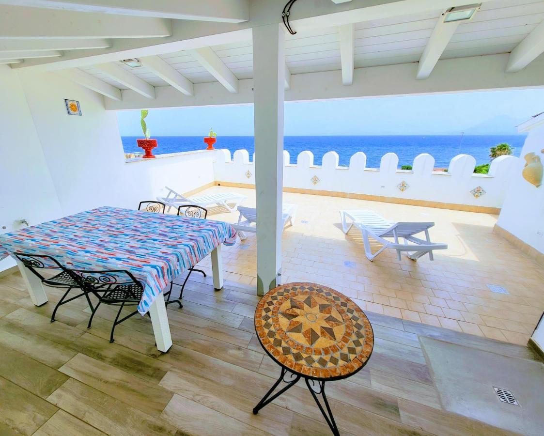 Seafront House Gabbiano Azzurro Leilighet Santa Flavia Eksteriør bilde