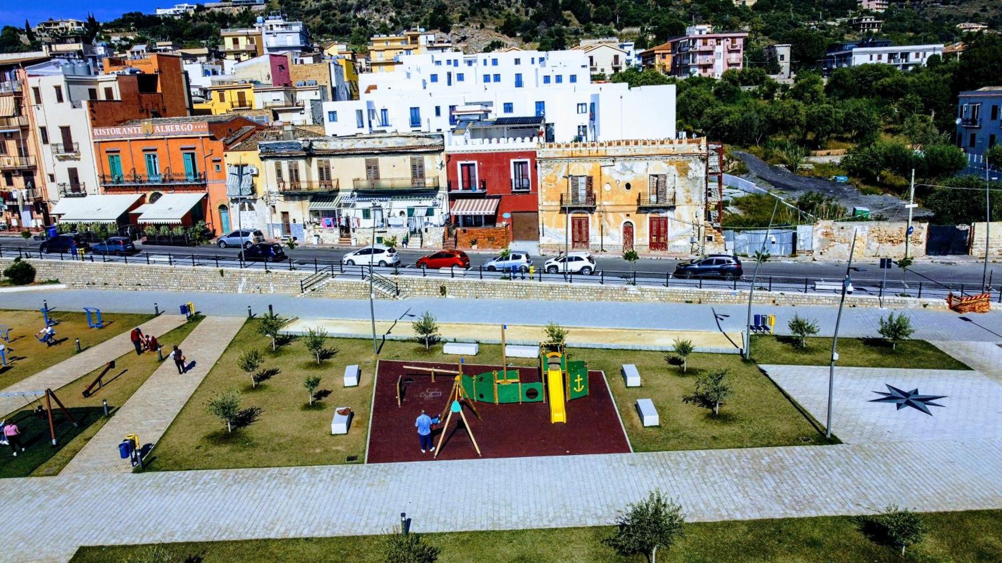Seafront House Gabbiano Azzurro Leilighet Santa Flavia Eksteriør bilde
