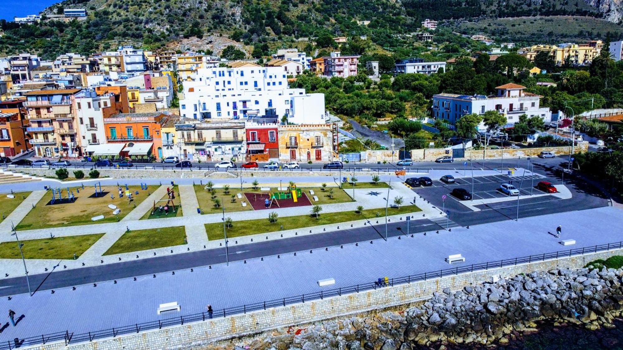 Seafront House Gabbiano Azzurro Leilighet Santa Flavia Eksteriør bilde