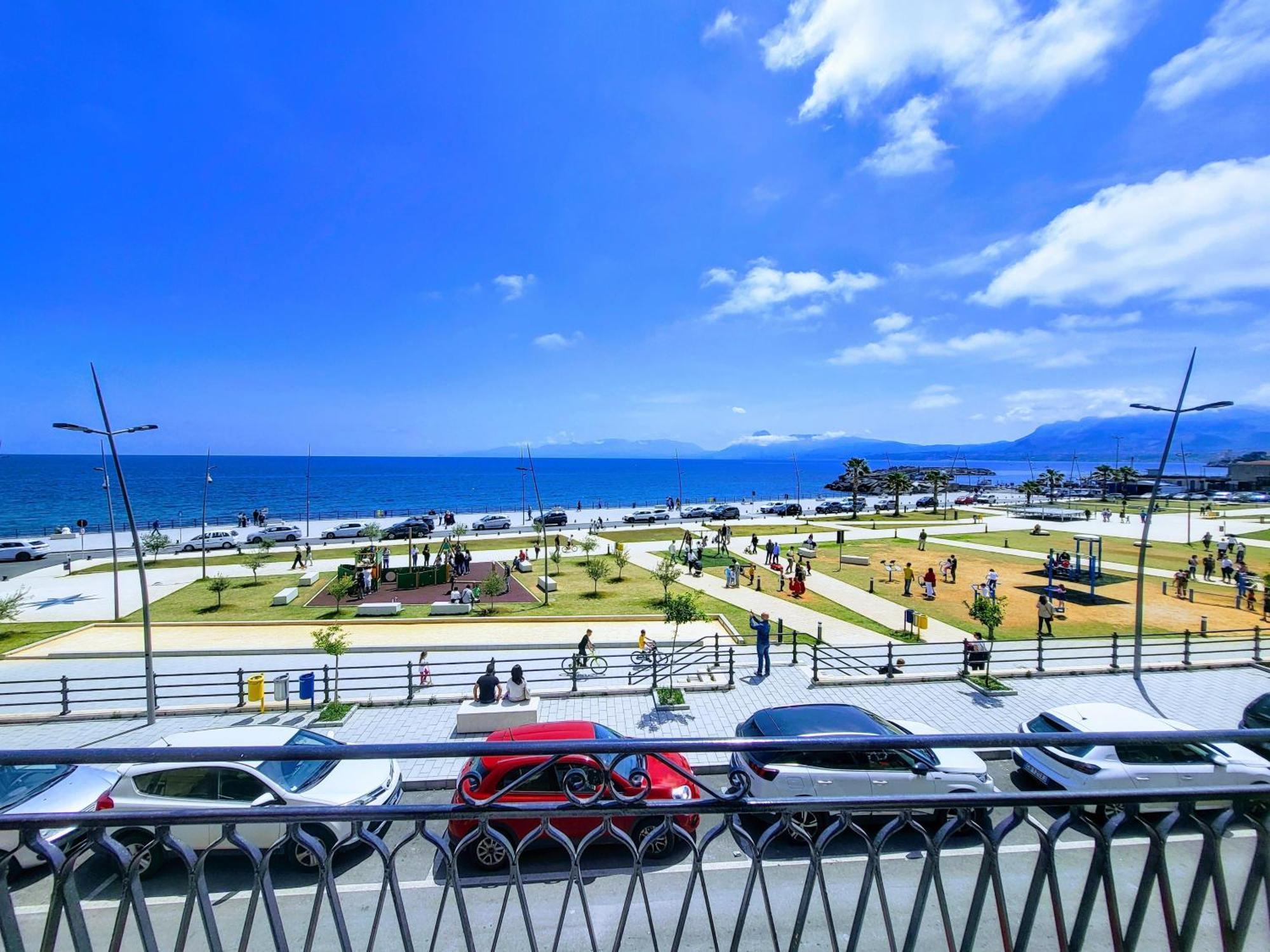 Seafront House Gabbiano Azzurro Leilighet Santa Flavia Eksteriør bilde